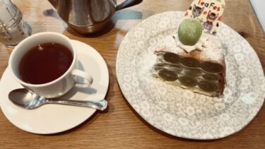 シャインマスカットのミルクレープ〜Afternoon Tea LOVE & TABLE（アフタヌーンティーラブアンドテーブル）〜