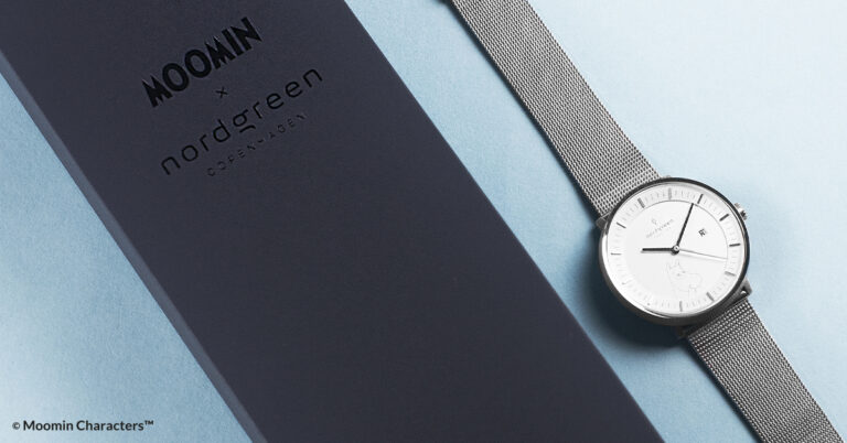 ノードグリーン nordgreen MOOMIN ムーミン コラボ 限定モデル 腕時計 PH36GMMEGUXXMO スナフキン Philosopher フィロソファー 36mm 北欧デザイン ホワイト